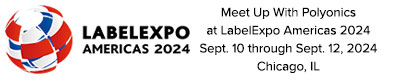 Meet Polyonics at the labelexpo americas 2024